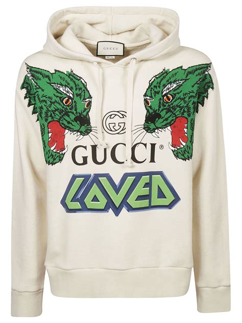 gucci iced out tiger|Gucci tiger hoodie.